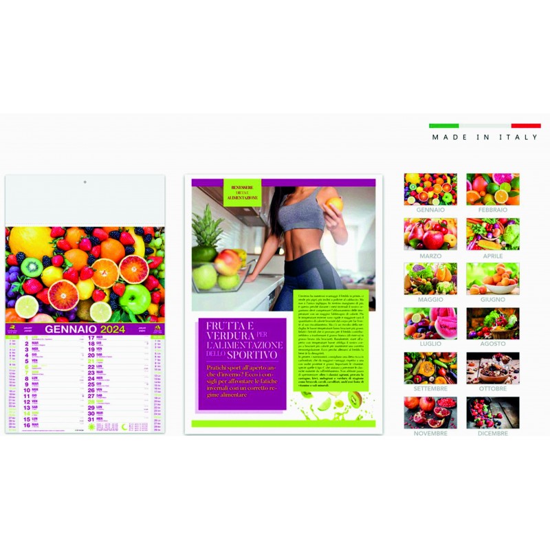Calendario frutta e verdura