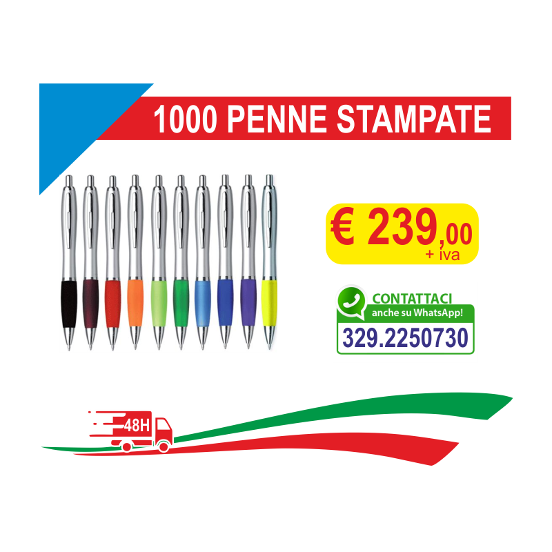 1000 Penne Stampate